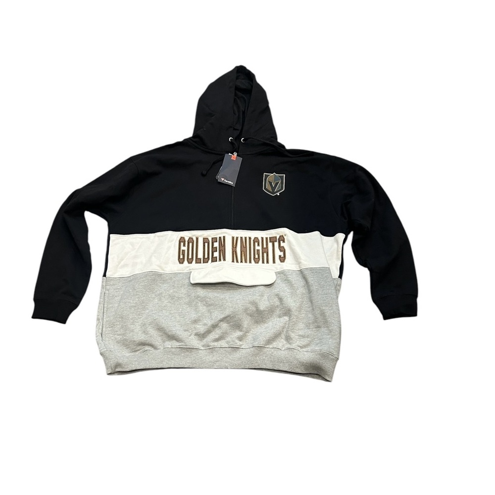 Las Vegas Golden Knights 1/2 Zip‎ Pullover Hoodie Sweatshirt